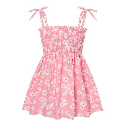 Imported đ¸Girls Summer Cotton Dress â Printed Slip Style