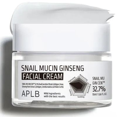 APLB Snail Mucin Ginseng Facial Cream 55ml