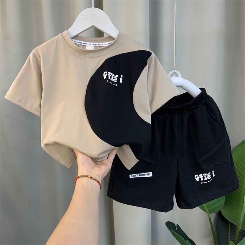 Imported đ Boysâ Summer Short-Sleeve Suit â Korean Style Cool Outfit