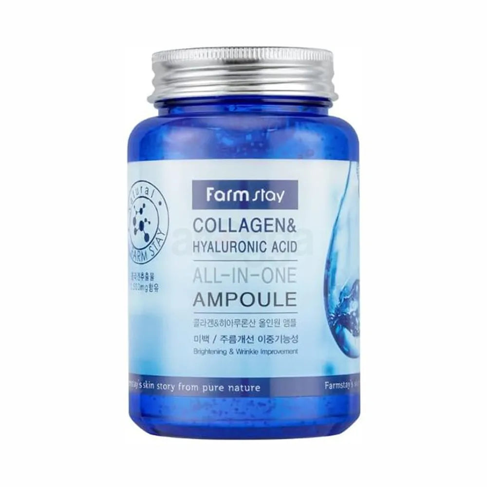 FARMSTAY Collagen Hyaluronic Acid All-In-One Ampoule - 250ml