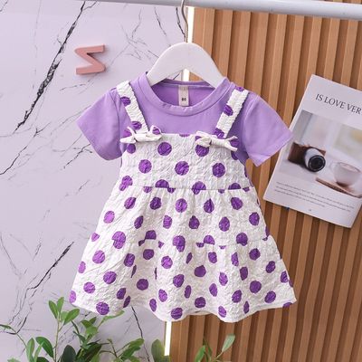 Imported đ Summer Cotton Baby Princess Dress