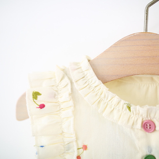 Importedđ¸Girlsâ Summer Sleeveless Princess Dress â Baby Girl Fashion Outfit_img_2