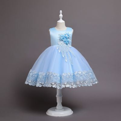 Imported 👑 Long Sleeve Princess Dress – Spring Piano & Birthday Outfit