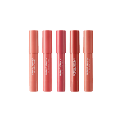 Nature Republic By Flower Eco Crayon Lip Velvet 2.8g