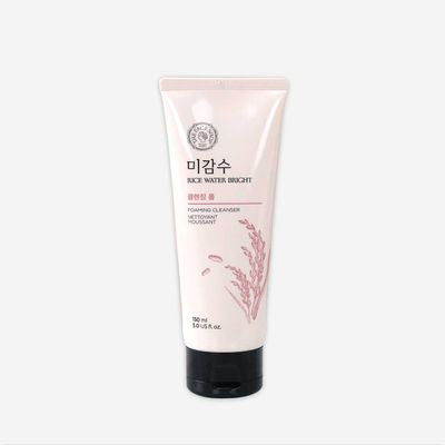 The face shop rice water bright cleansing foam (150ml)