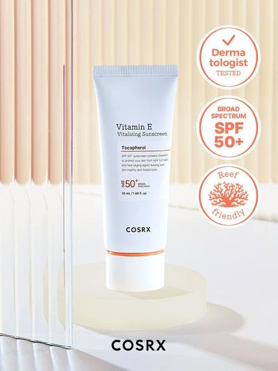 Cosrx Vitamin E Vitalizing Sunscreen SPF 50+ (50ml)