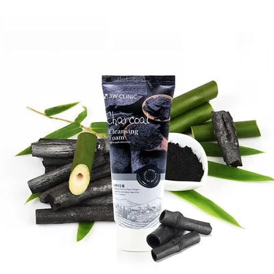 3W Clinic Charcoal Cleansing Foam 100ml