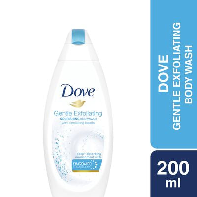 Dove Body Wash Gentle Exfoliating (200ml)