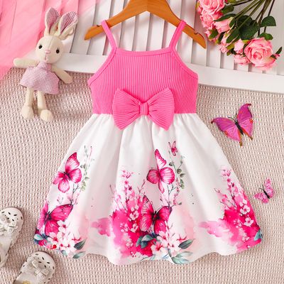 Imported ✨ Original Design Baby Girl Dress – Personalized Sling Style