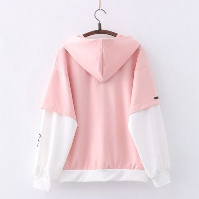 Imported🎀 Cute Japanese School Skirt & Hoodie Set – Thin Demi-Season Jacket for Girls