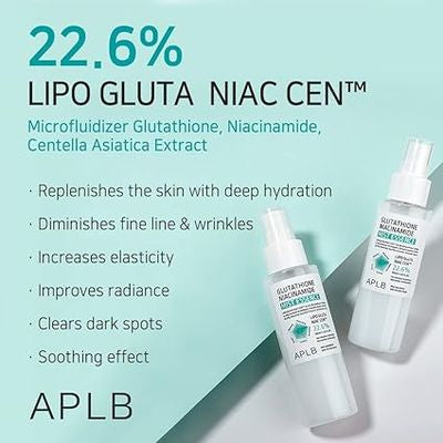 APLB Glutathione Niacinamide Mist Essence 105ml