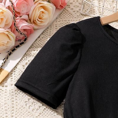 Imported 🌺 Girls’ Floral Print Elegant Dress – 2025 Summer Resort Style