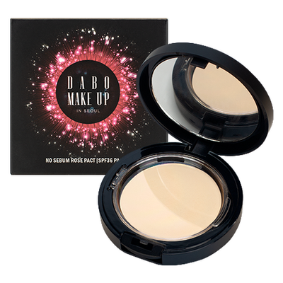 Dabo Make Up No Sebum Rose Pact SPF36 PA+++