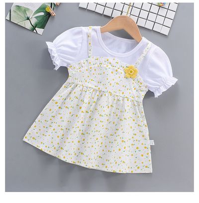 Imported 🌸  China Floral Faux Two-Piece Style