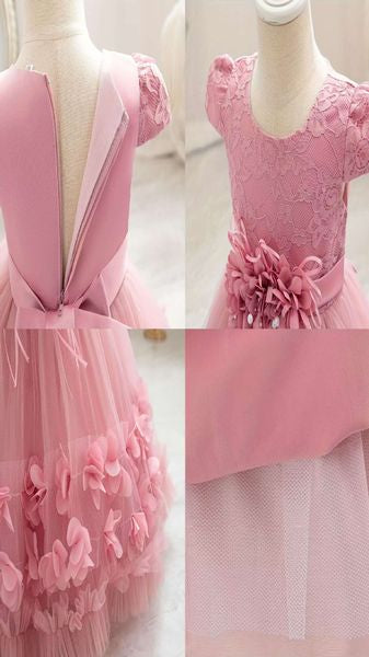 Imported 🎉 High-Quality Birthday & Party Dress – Princess Flower Girl Outfit