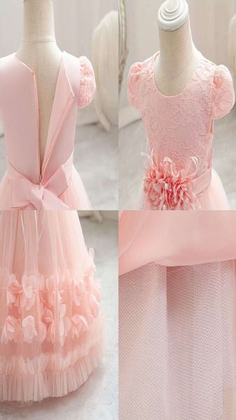 Imported 🎉 High-Quality Birthday & Party Dress – Princess Flower Girl Outfit