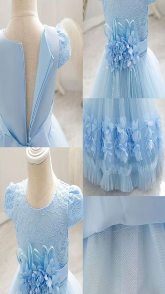 Imported 🎉 High-Quality Birthday & Party Dress – Princess Flower Girl Outfit