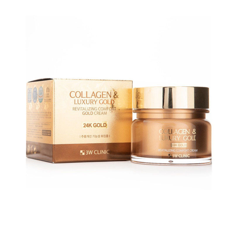 3w Clinic Collagen & Luxury Gold Revitalizing Comfort Gold Cream 100ml