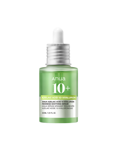 ANUA Azelaic Acid 10% + Hyaluron Redness Soothing Serum – 30ml