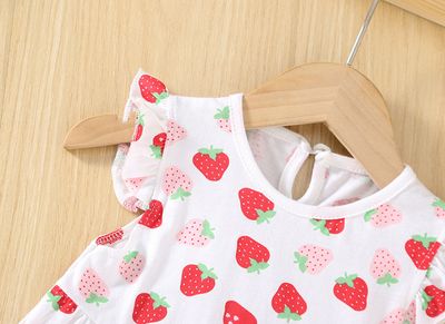 Imported ☀️ Girls' Summer Cotton Short-Sleeve Princess Dress – Baby Nightgown