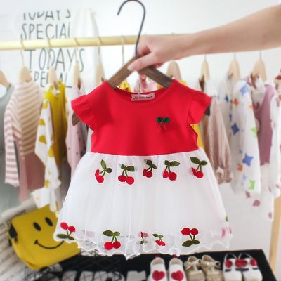 Imported 🌸 Baby Girl Mesh Princess Dress – Summer & Spring/Autumn Outfit