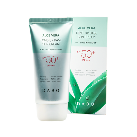 Dabo Aloe Vera Tone Up Base Sun Cream with SPF 50+ PA+++