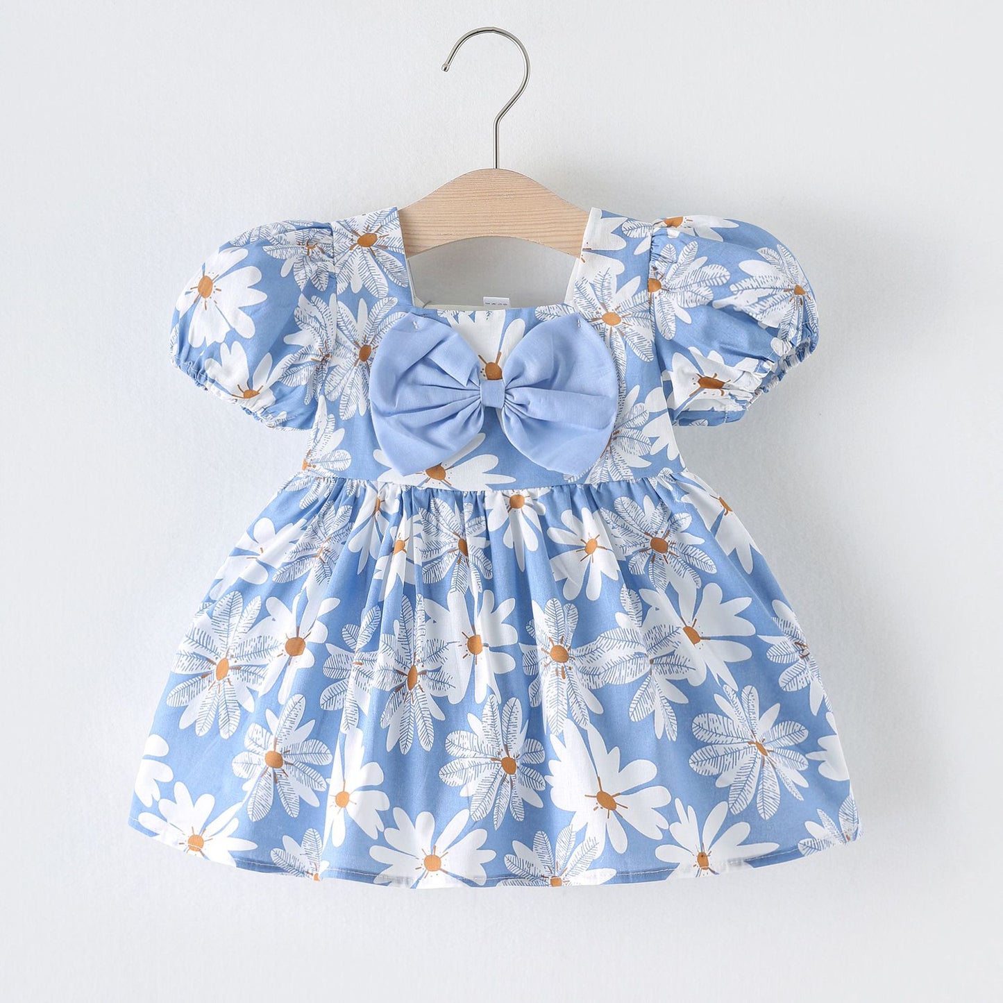 Imported 💞 Girls’ Heart Design Princess Dress – New Summer Style