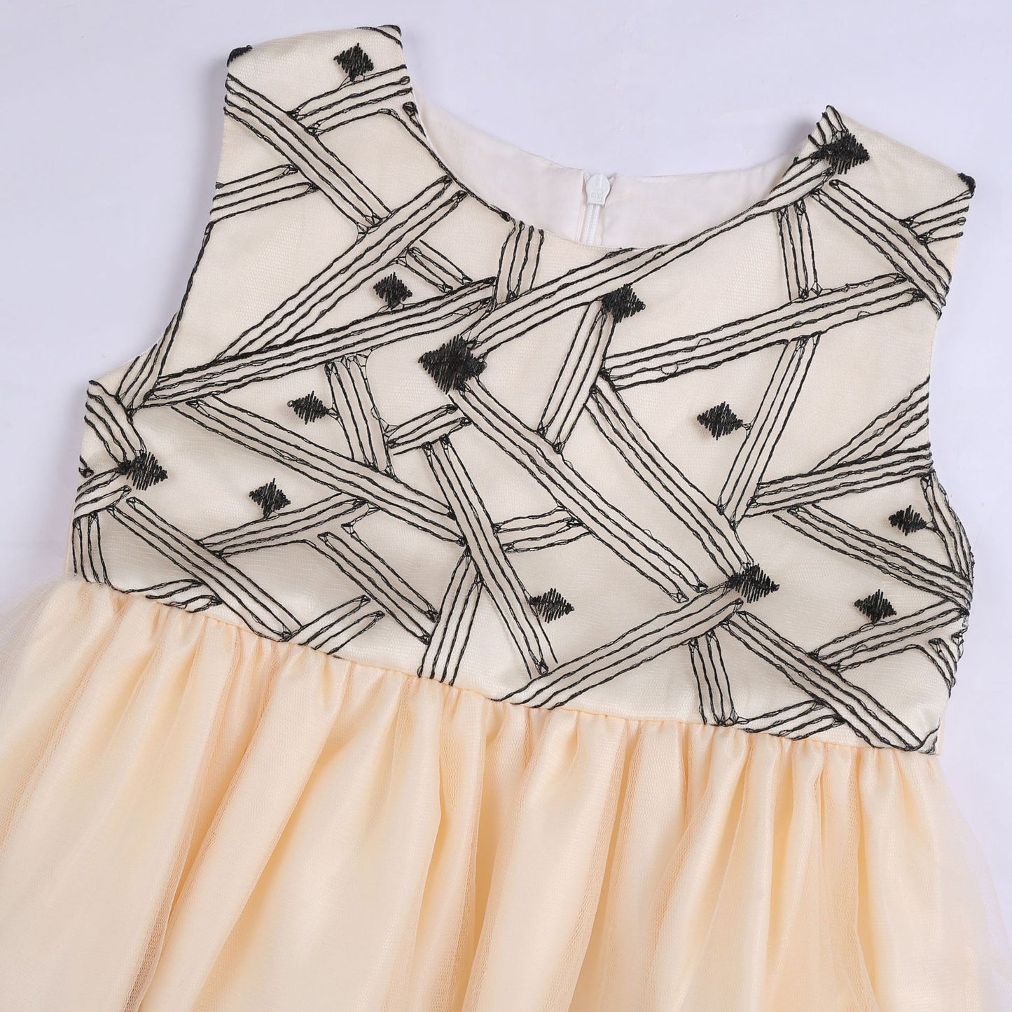 Imported  ✨ Girls’ Mesh Cake Dress Set – European & American Style Piano Performance Outfit