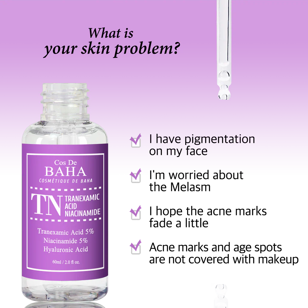 Cos De BAHA TN Serum with Tranexamic Acid Niacinamide